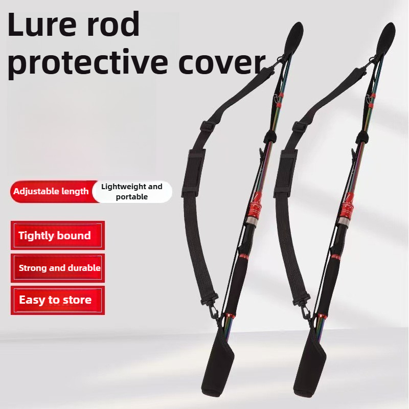 Fishing Line Spool - Borsa portaoggetti regolabile per canna da