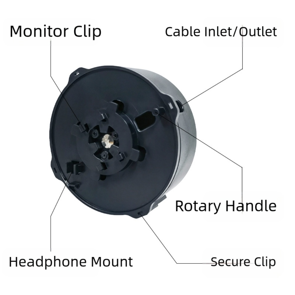 Fishing Line Spool - Mulinello manuale per ecoscandaglio adatto per